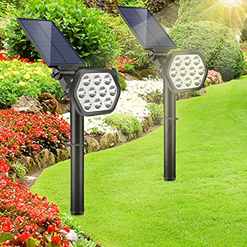 Lámparas Solares para Jardín Golwof 6 Piezas Luz Solar Exterior
